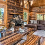 Lake Cabin living room