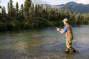 steelhead fishing on the Salmon River in Idaho