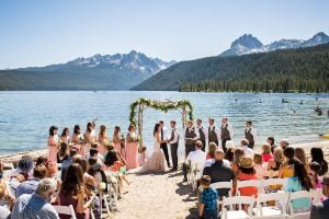 Redfish Lake Lodge Wedding